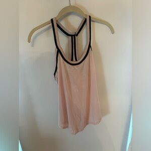 Pink and Black Chaser Racerback Tank- NWT
